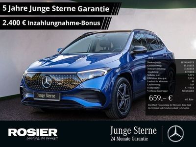 Gebraucht Mercedes EQA350 Advanced Plus 214 kW (292 PS) 2024 Blau / spektralblau SUV