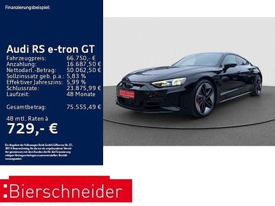 Schwarz Gebraucht 2022 Audi e-tron GT quattro Sport Limousine | 66.750 € (Guter Preis)