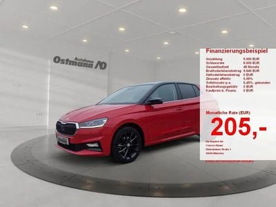 Gebraucht Skoda Fabia Style 110 PS (80 kW) 2021 Rot Limousine