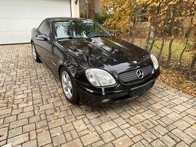 Gebraucht Mercedes SLK200 163 PS (119 kW) 2002 Schwarz Cabrio
