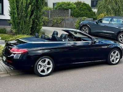 Second-hand Mercedes C200 Sportline 184 CP (135 kW) 2017 Negru Cabrio