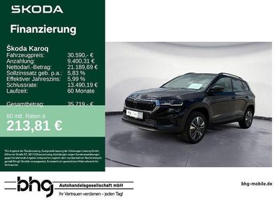 Gebraucht Skoda Karoq Tour 150 PS (110 kW) 2025 Schwarz SUV