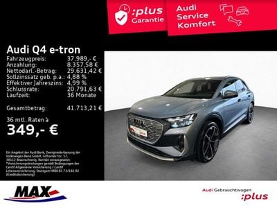Gebraucht Audi Q4 e-tron Edition .1 219 kW (299 PS) 2023 Blau SUV