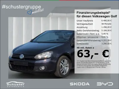 Gebraucht VW Golf Cabriolet 160 PS (117 kW) 2012 Violett Cabrio