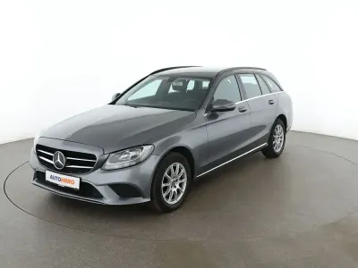 Gebraucht Mercedes C220 Business 194 PS (142 kW) 2019 Grau Kombi