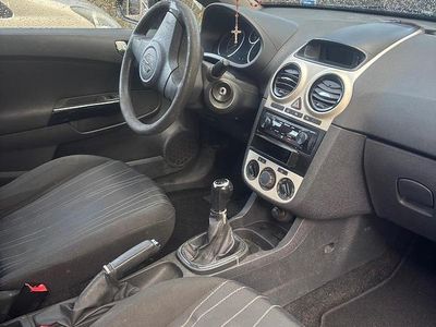 Gebraucht Opel Corsa 2008 Schwarz Kleinwagen