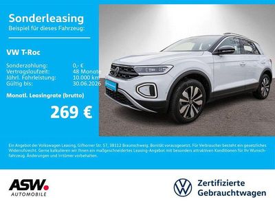 Second-hand VW T-Roc Goal 150 CP (110 kW) 2025 Alb SUV