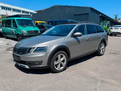 Gebraucht Skoda Octavia Scout 4x4 184 PS (135 kW) 2017 Silber Kombi