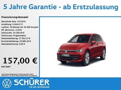 Usata VW Golf VIII Style 150 CV (110 kW) 2025 Rosso Berlina