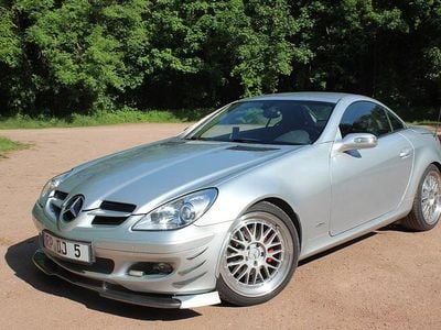 Gebraucht Mercedes SLK200 163 PS (119 kW) 2006 Silber Cabrio