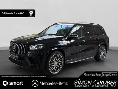 Gebraucht Mercedes GLS63 AMG AMG 612 PS (450 kW) 2025 Obsidianschwarz (metallic) SUV