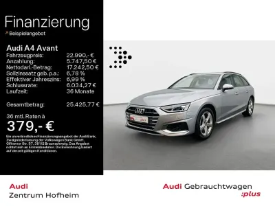 Gebraucht Audi A4 Advanced Plus 150 PS (110 kW) 2022 Silber Kombi