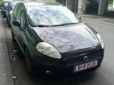 Gebraucht Fiat Punto 2006 Schwarz Kleinwagen
