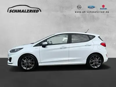 Gebraucht Ford Fiesta ST-Line 125 PS (91 kW) 2023 Frostweiß Kleinwagen