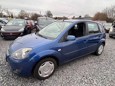 Gebraucht Ford Fiesta Style 80 PS (58 kW) 2007 Blau Kleinwagen