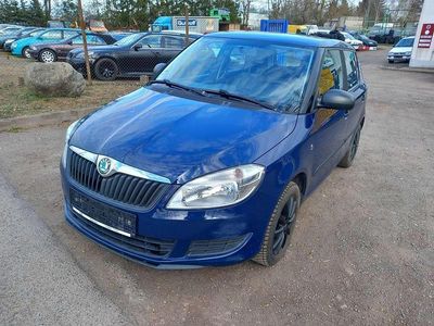 Gebraucht Skoda Fabia 60 PS (44 kW) 2011 Blau Kleinwagen