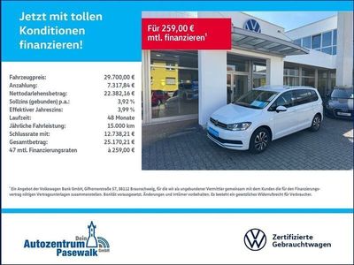 Weiß Gebraucht 2021 VW Touran Active Van / Kleinbus | 31.000 € (Teuer)
