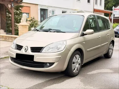 Gebraucht Renault Grand Scénic II Avantage 111 PS (81 kW) 2007 Grau Van / Kleinbus