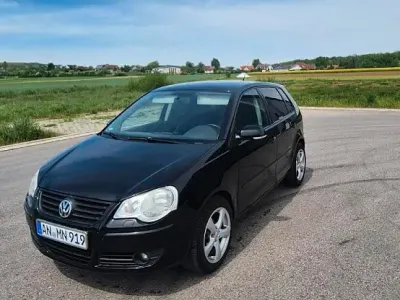 Gebraucht VW Polo United 80 PS (58 kW) 2009 Schwarz Kleinwagen
