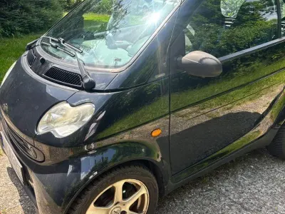 Gebraucht Smart ForTwo Cabrio Pulse 61 PS (44 kW) 2000 Schwarz Cabrio
