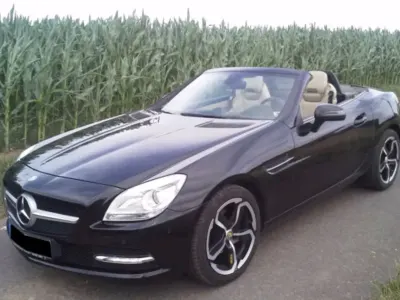 Brugt Mercedes SLK200 184 HK (135 kW) 2012 Sort Cabriolet