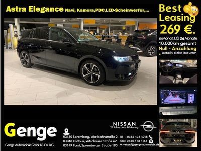 Gebraucht Opel Astra Elegance 131 PS (96 kW) 2022 Schwarz Limousine