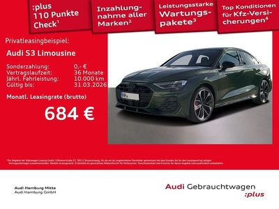 Distriktgrün metallic Gebraucht 2025 Audi S3 Ambiente Limousine | 61.912 €