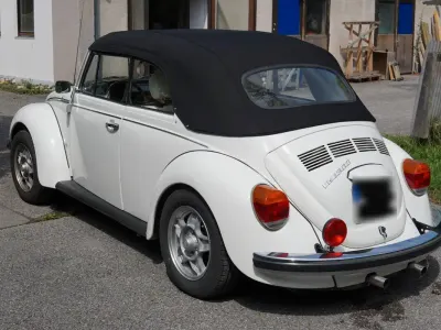 Gebraucht VW Käfer 1978 Weiß Cabrio
