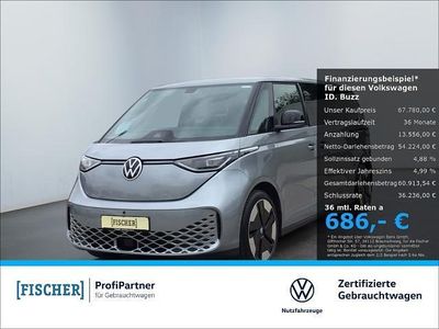 Używany VW ID. Buzz Pro 210 kW (286 KM) 2025 Srebrny Minivan