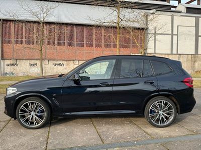 gebraucht BMW X3 25d AHK 21“ Standheizung HUD Vollleder M Paket carbonschw.