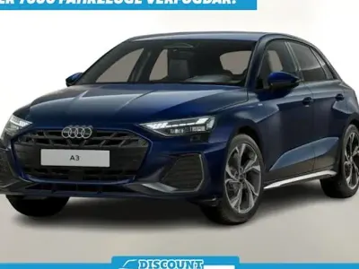 Neu Audi A3 S-Line 204 PS (150 kW) 2026 Blau Limousine
