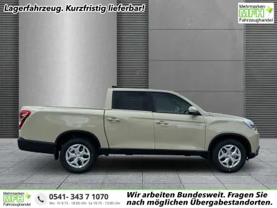 Neu KGM Musso 203 PS (149 kW) 2026 Sandstone beige Pickup