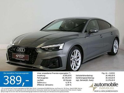 Gebraucht Audi A5 S-Line 204 PS (150 kW) 2023 Grau Coupé