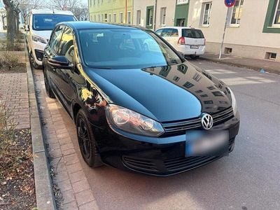 Gebraucht VW Golf VI 80 PS (58 kW) 2010 Schwarz Kleinwagen