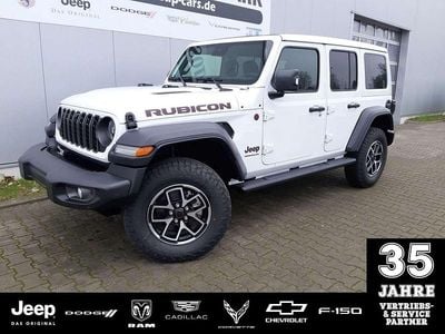 Gebraucht Jeep Wrangler Rubicon 272 PS (200 kW) 2024 Bright white SUV