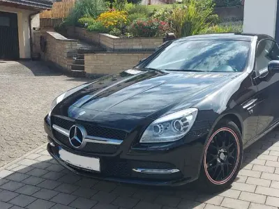 Gebraucht Mercedes SLK200 AMG Edition 1 184 PS (135 kW) 2012 Schwarz Cabrio