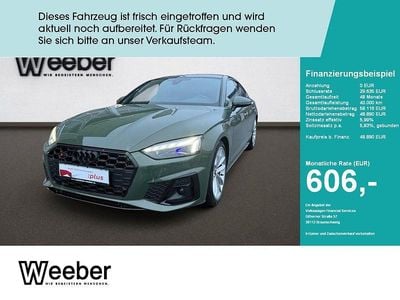 Distriktgrün (metallic) Gebraucht 2023 Audi S5 Sportback Sport Kleinwagen | 48.890 € (Guter Preis)