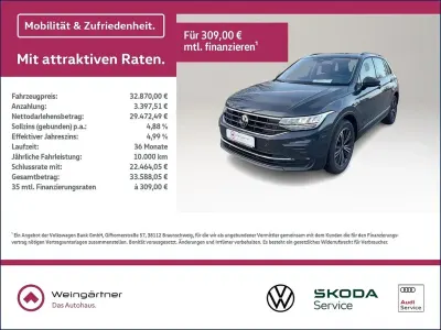 Gebraucht VW Tiguan Business 150 PS (110 kW) 2024 Grau SUV