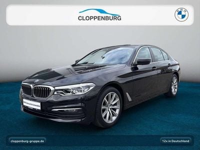 Używany BMW 520 190 KM (139 kW) 2020 Czarny Sedan/Limuzyna