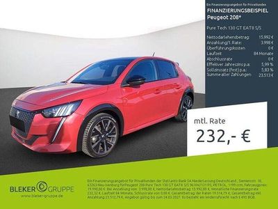 Second-hand Peugeot 208 GT 131 CP (96 kW) 2023 Roșu Hatchback