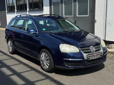 Gebraucht VW Golf V Comfortline 122 PS (89 kW) 2008 Blau Kombi