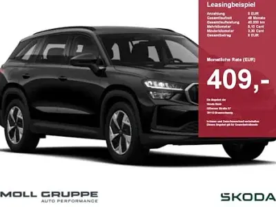 Neu Skoda Kodiaq Selection 204 PS (150 kW) 2026 Schwarz SUV