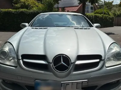 Gebraucht Mercedes SLK200 163 PS (119 kW) 2005 Silber Cabrio