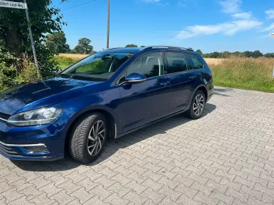 Gebraucht VW Golf VII Comfortline 150 PS (110 kW) 2017 Blau Kombi