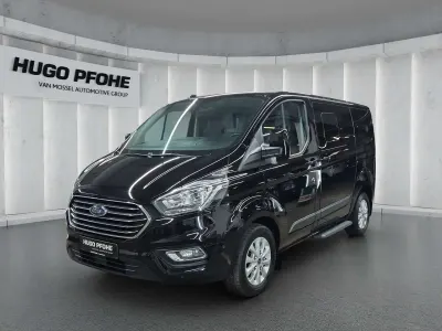 Gebraucht Ford Tourneo Custom Trend 105 PS (77 kW) 2023 Obsidian schwarz metallic Van