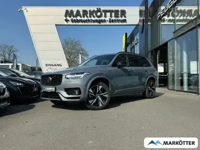 Begagnad Volvo XC90 R-Design 455 HK (334 kW) 2022 Grå SUV