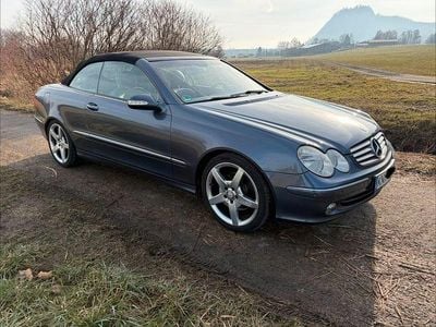 Blau Gebraucht 2005 Mercedes CLK240 Cabrio | 8.750 € (Fairer Preis)