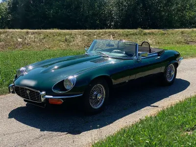 Gebraucht Jaguar E-Type 293 PS (215 kW) 1973 Grün Cabrio