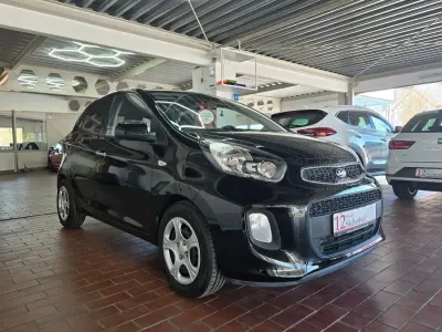 Gebraucht Kia Picanto DREAM-TEAM Edition 84 PS (61 kW) 2015 Schwarz Kleinwagen