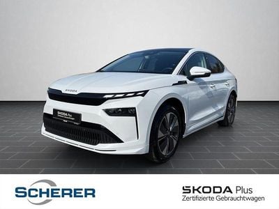 Gebraucht Skoda Enyaq iV 210 kW (286 PS) 2025 Moonweiß perleffekt (metallic) SUV